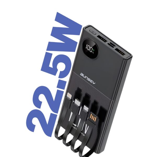 Bunsey Powerbank Black 20000mAh