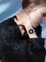 A58 Plus 7-in-1 Gold Women Smartwatch Jewelry Set