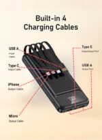 Levino Power Bank 10000mAh-BLACK