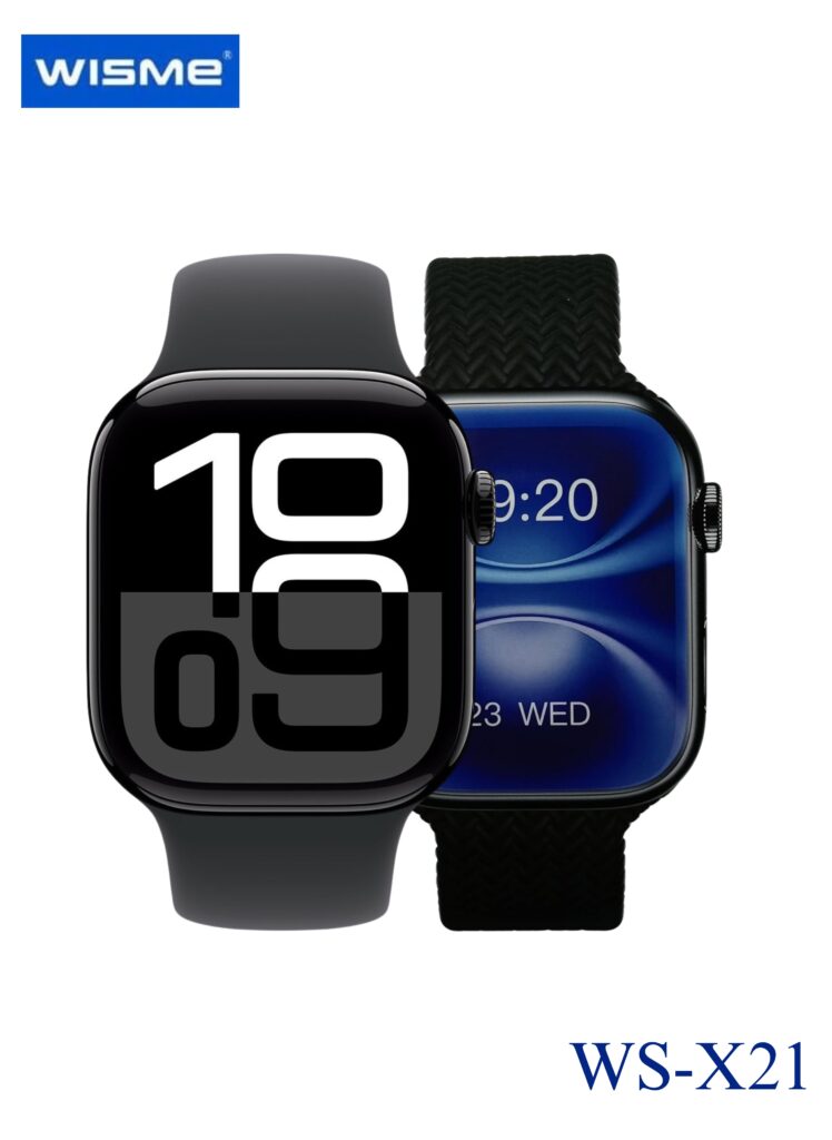 WISME WS-X21 Sleek Design HD Display Smartwatch