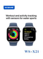 WISME WS-X21 Sleek Design HD Display Smartwatch