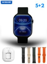 WISME WS X17 Smartwatch and Earbud for Men and Women ,
