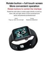 WISME WS X17 Smartwatch and Earbud for Men and Women ,