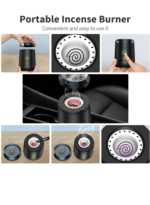 Electric USB Rechargeable Bakhoor Incense burner for Home Office and Car