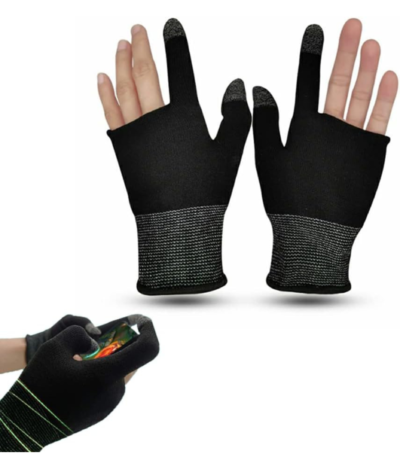 E-Sports Gaming Finger Sleeves (Black)