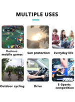 E-Sports Gaming Finger Sleeves (Black)