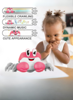 Crawling Crab Baby Toy
