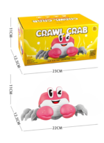 Crawling Crab Baby Toy