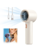 Hoco Handheld Turbo Fan with Digital Display