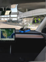 Solar-Powered Helicopter Car Air Freshener| Grey and Silver