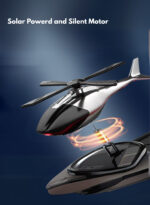 Solar-Powered Helicopter Car Air Freshener