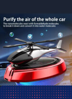 Solar-Powered Helicopter Car Air Freshener