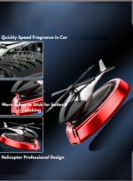 Solar-Powered Helicopter Car Air Freshener