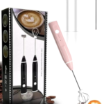 Rechargeable Milk Frother (Pink)