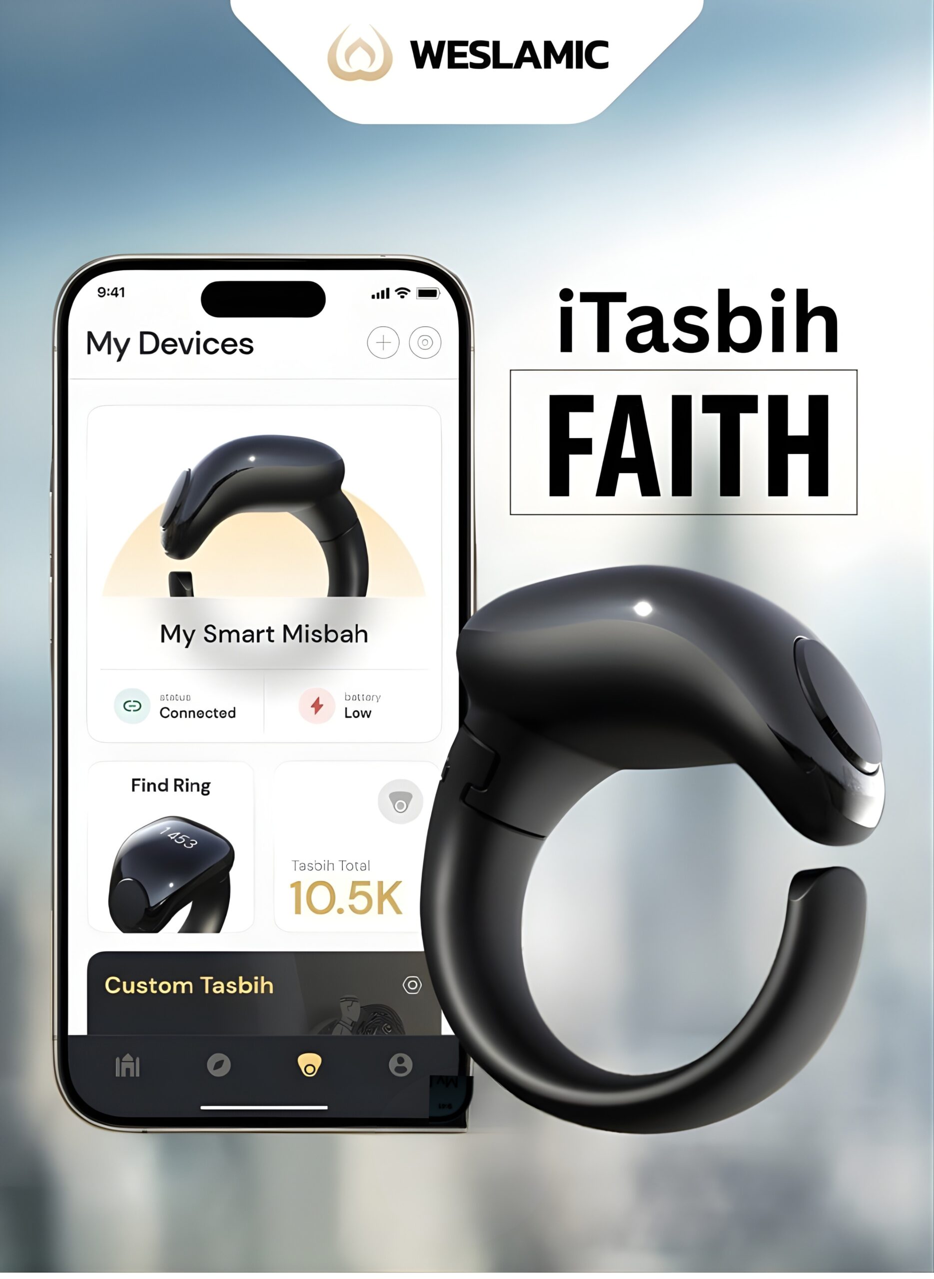iTasbih Salam Smart Tasbih Ring iTasbih Salam Smart Tasbih Ring
