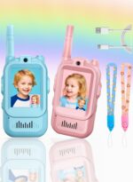 Face-to-Face Video Walky Talkiy for Kids- pink&blue