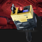 66W 4-in-1 Retractable Car Charger