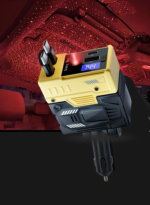 66W 4-in-1 Retractable Car Charger