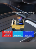 66W 4-in-1 Retractable Car Charger