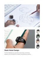 Smart Zikr Ring Lite 20MM Digital Tasbih| Green and Gold