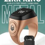 Smart Zikr Ring Lite 20MM Digital Tasbih | Rose_Gold