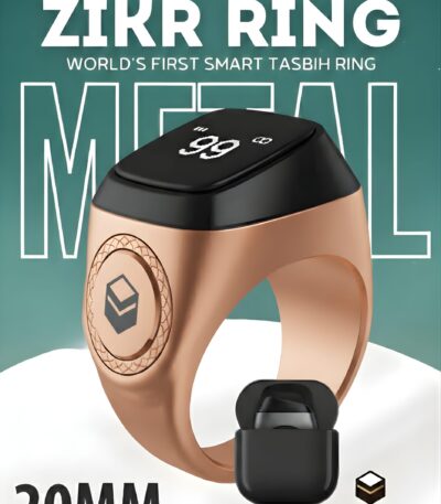 Smart Zikr Ring Lite 20MM Digital Tasbih | Rose_Gold