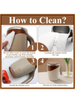 Automatic Magnetic Stirring Coffee Mug