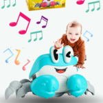 Crawling Crab Baby Toy (purple)