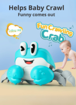 Crawling Crab Baby Toy (purple)