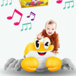 Crawling Crab Baby Toy(yellow)