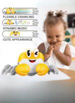 Crawling Crab Baby Toy(yellow)