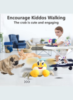 Crawling Crab Baby Toy(yellow)