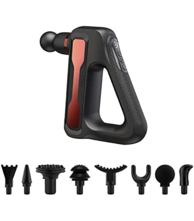 Triangular LCD Electric Massage Gun