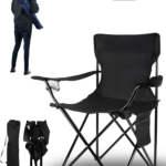 Portable Folding Outdoor Picnic Chair Black,Red,Blue Colour