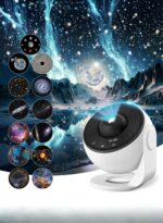 13-in-1 Galaxy Night Light Star Projector Lamp