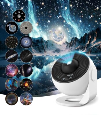 13-in-1 Galaxy Night Light Star Projector Lamp