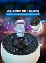 13-in-1 Galaxy Night Light Star Projector Lamp