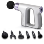 Next Level Massager Usb Rechargeable 4 Heads White