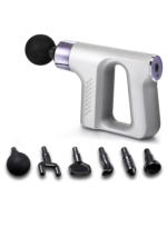 Next Level Massager Usb Rechargeable 4 Heads White