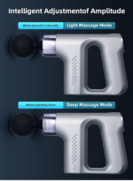 Next Level Massager Usb Rechargeable 4 Heads White