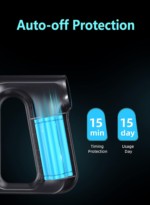 Next Level Massager Usb Rechargeable 4 Heads White