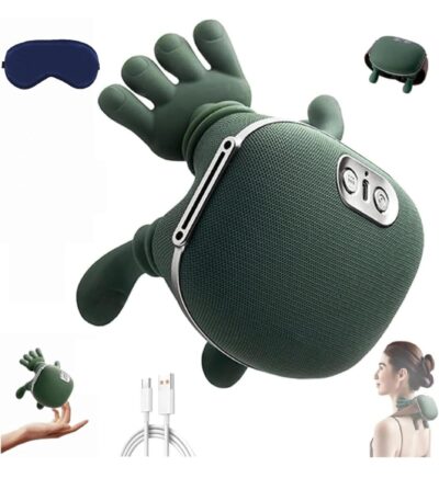 Neck Massager with Heat, Portable Bionic 4D Shoulder Massager