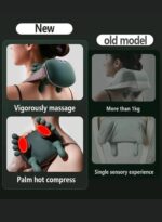 Neck Massager with Heat, Portable Bionic 4D Shoulder Massager