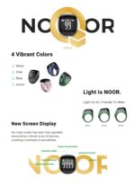 Zikr Ring Noor | 20MM Smart Prayer Ring with Digital Tasbih