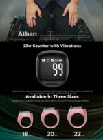 Zikr Ring Noor | 20MM Smart Prayer Ring with Digital Tasbih