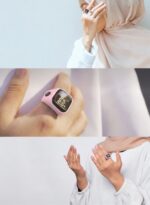 Zikr Ring Noor | 20MM Smart Prayer Ring with Digital Tasbih