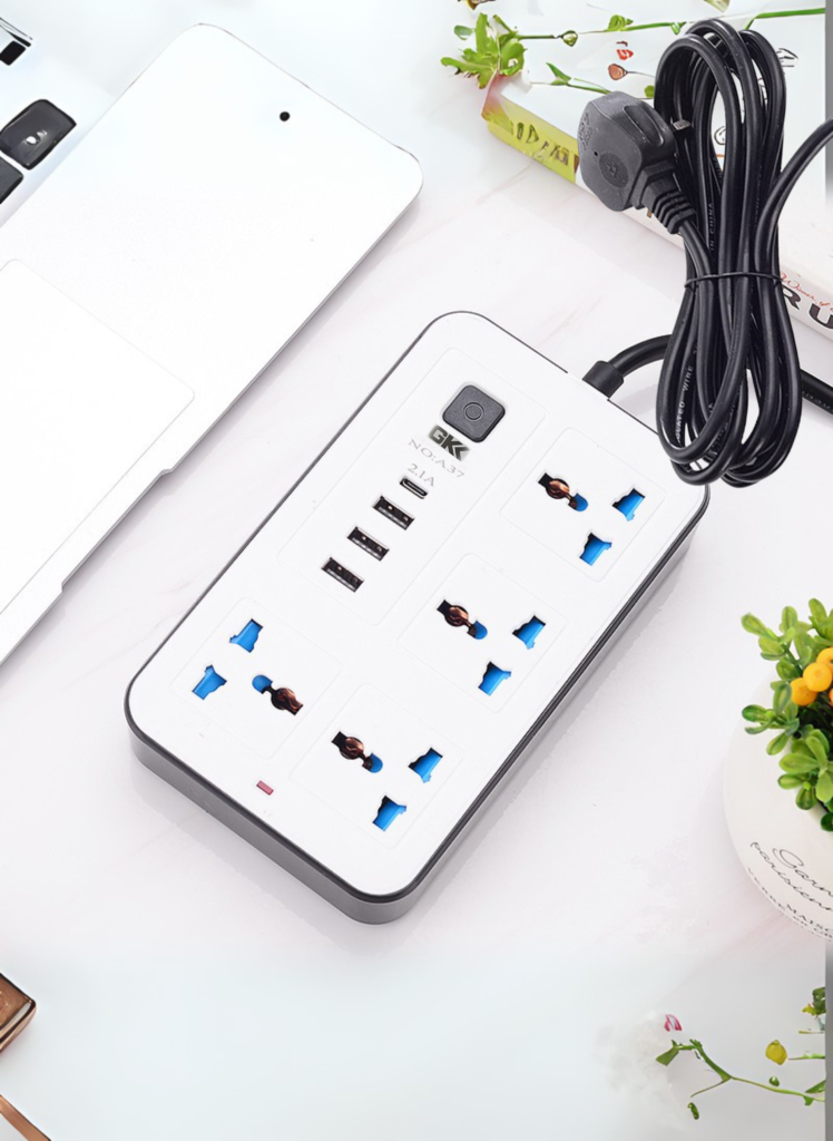 3 meters Universal Extension Socket Cord