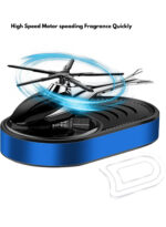 Solar-Powered Helicopter Car Air Freshener