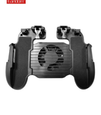 Mobile Game Controller with Cooling Fan & Triggers Joystick