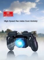 Mobile Game Controller with Cooling Fan & Triggers Joystick